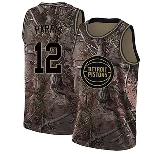 Men's Tobias Harris Detroit Pistons Camo Realtree Collection Jersey - Swingman