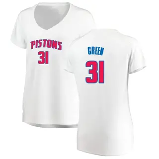 Women's Javonte Green Detroit Pistons White Jersey - Association Edition - Fast Break