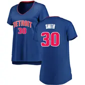 Women's Joe Smith Detroit Pistons Royal Jersey - Icon Edition - Fast Break