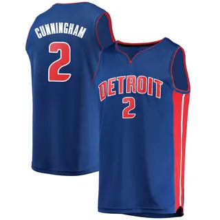 Youth Cade Cunningham Detroit Pistons Blue Jersey - Icon Edition - Fast Break