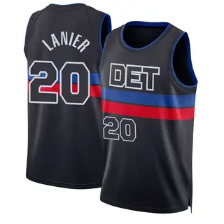 Youth Chaz Lanier Detroit Pistons Black 2024/25 Statement Edition Jersey - Swingman