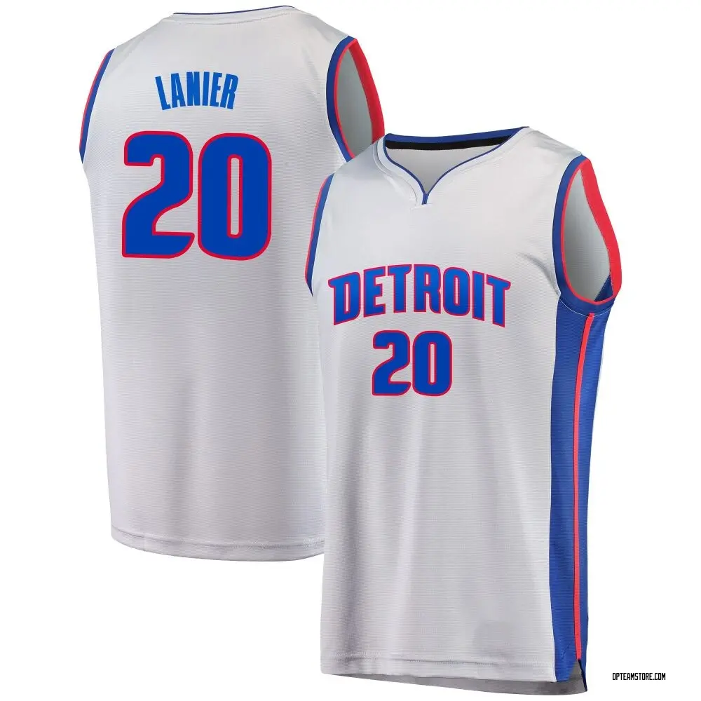 Youth Chaz Lanier Detroit Pistons Gray Alternate Jersey - Statement Edition - Fast Break