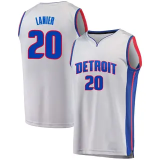 Youth Chaz Lanier Detroit Pistons Gray Alternate Jersey - Statement Edition - Fast Break