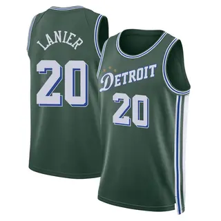 Youth Chaz Lanier Detroit Pistons Green 2022/23 City Edition Jersey - Swingman
