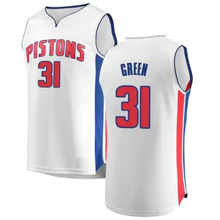 Youth Javonte Green Detroit Pistons White Jersey - Association Edition - Fast Break