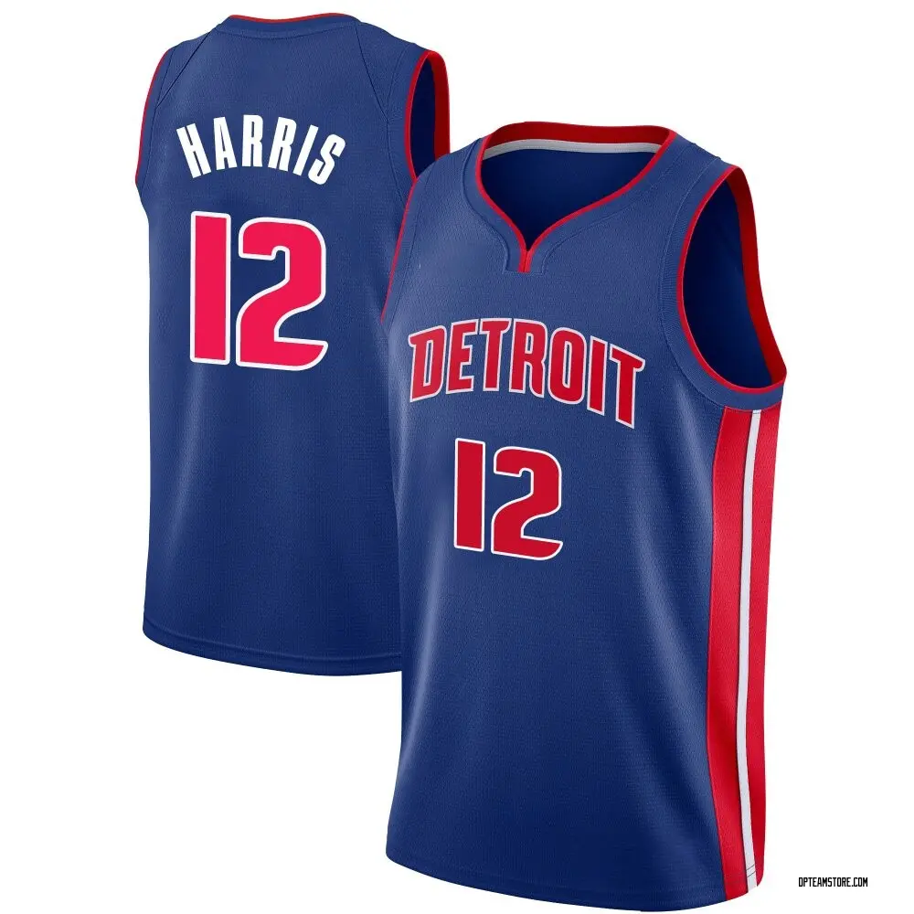 Youth Tobias Harris Detroit Pistons Blue Jersey - Icon Edition - Swingman