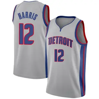 Youth Tobias Harris Detroit Pistons Silver Jersey - Statement Edition - Swingman