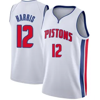 Youth Tobias Harris Detroit Pistons White Jersey - Association Edition - Swingman